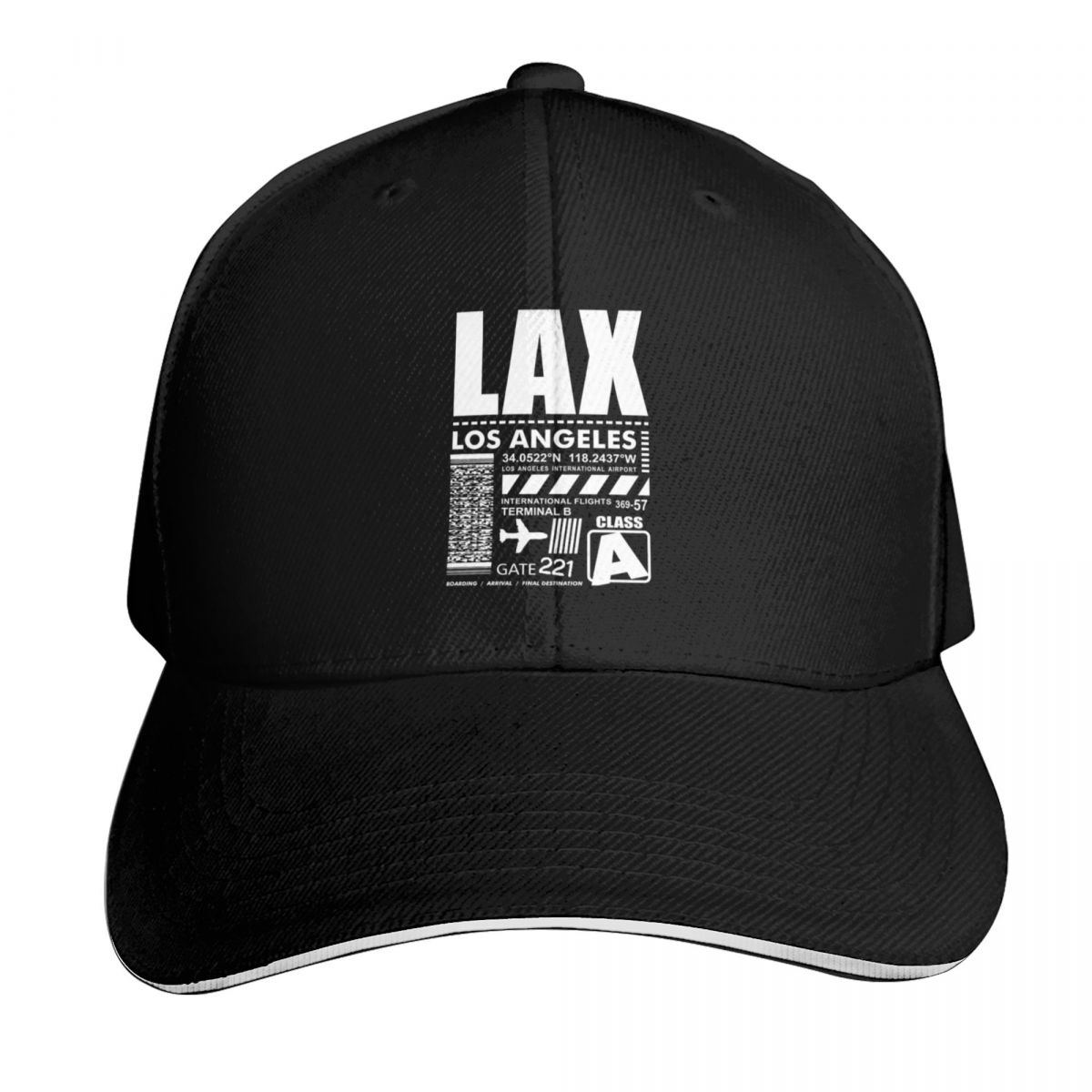 Streetwear Brand Los Angeles - Los Angeles International Airport LAX Baseball