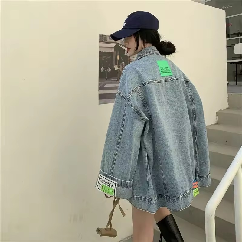 Streetwear Brand Pants - 2025 New Fashion Denim Jacket Women