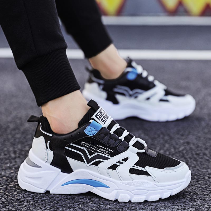 Off White Streetwear Brand - Big Size Chunky Height Man Sneakers