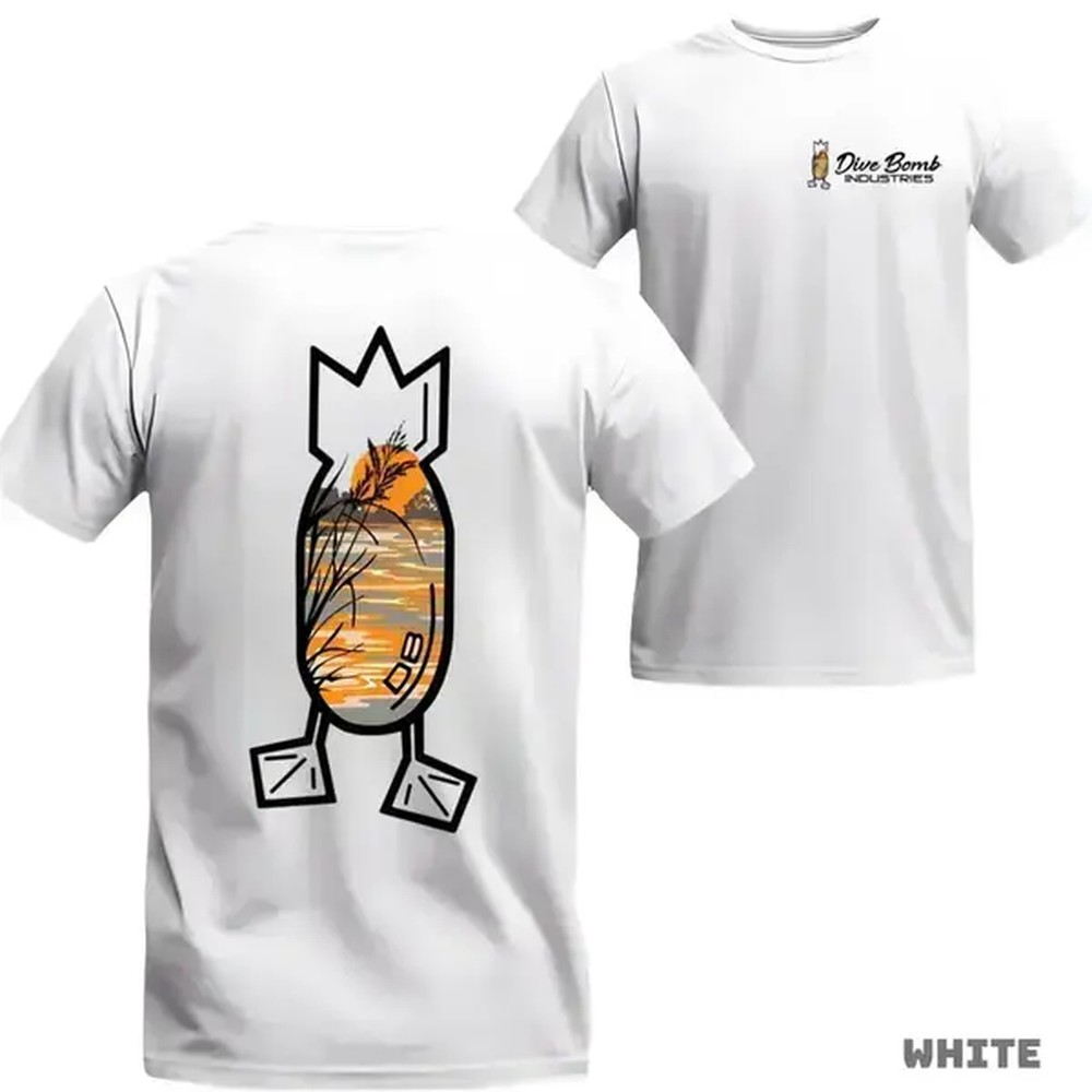 Streetwear Brand Tees - T Shirt, Sunset Outdoor Scene Logo