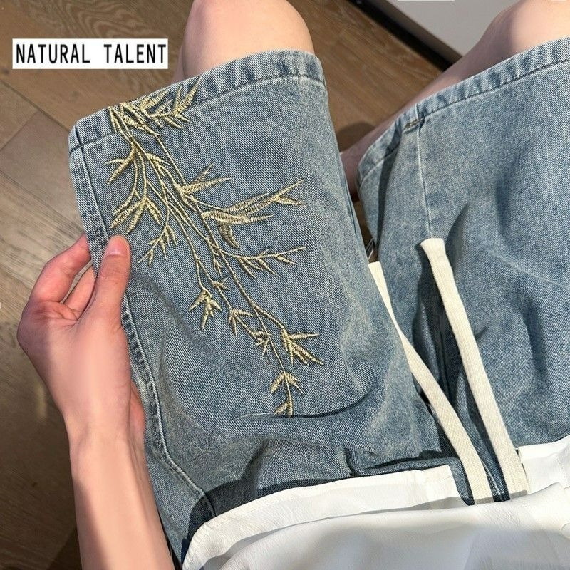 Streetwear Brand Shorts - Men's 2026 Summer Retro Washed New