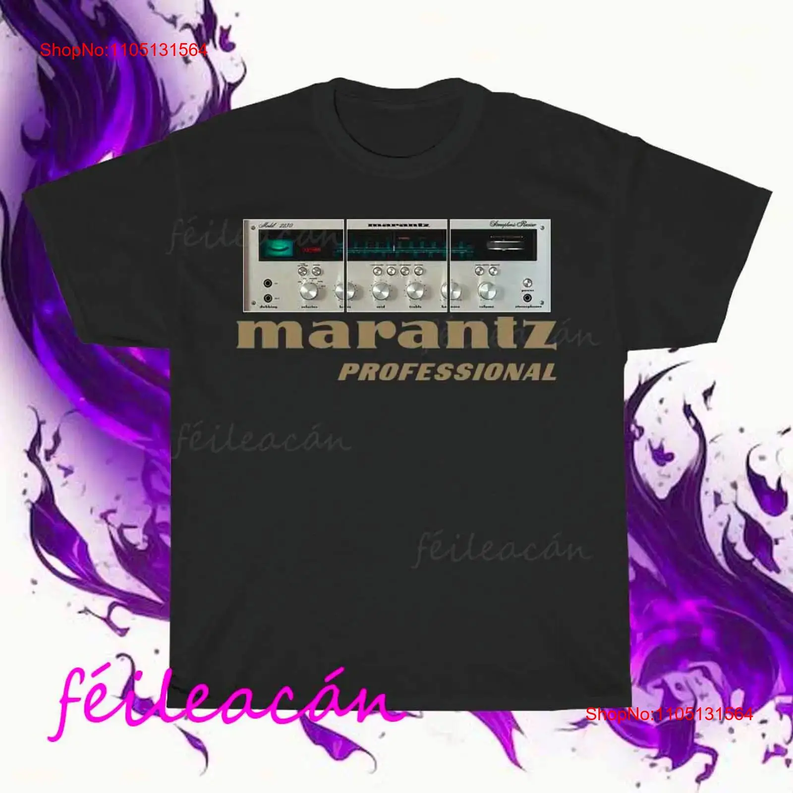 Streetwear Brand Tees - Brand New Marantz Amplifier Logo American