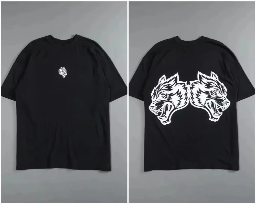Retro Black Wolf Head High End - Streetwear Brand Marketing ulasan dan harga