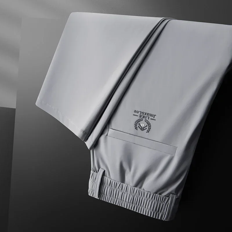 2024 Summer Soft Ice Silk Fabr - Streetwear Brand Pants ulasan dan harga
