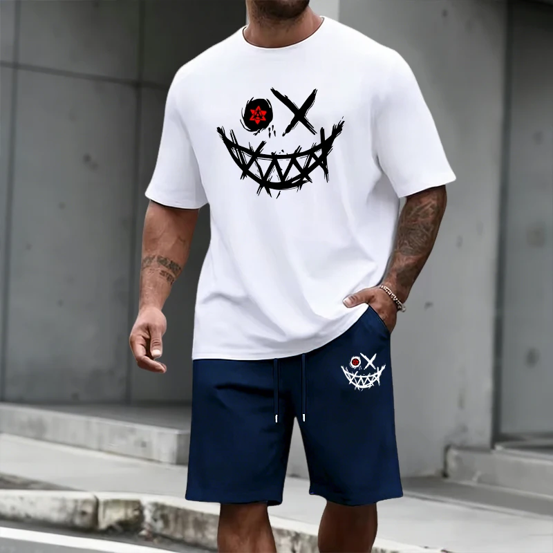 2026 Summer Men's Set T-shirt& - Streetwear Brand Shorts ulasan dan harga