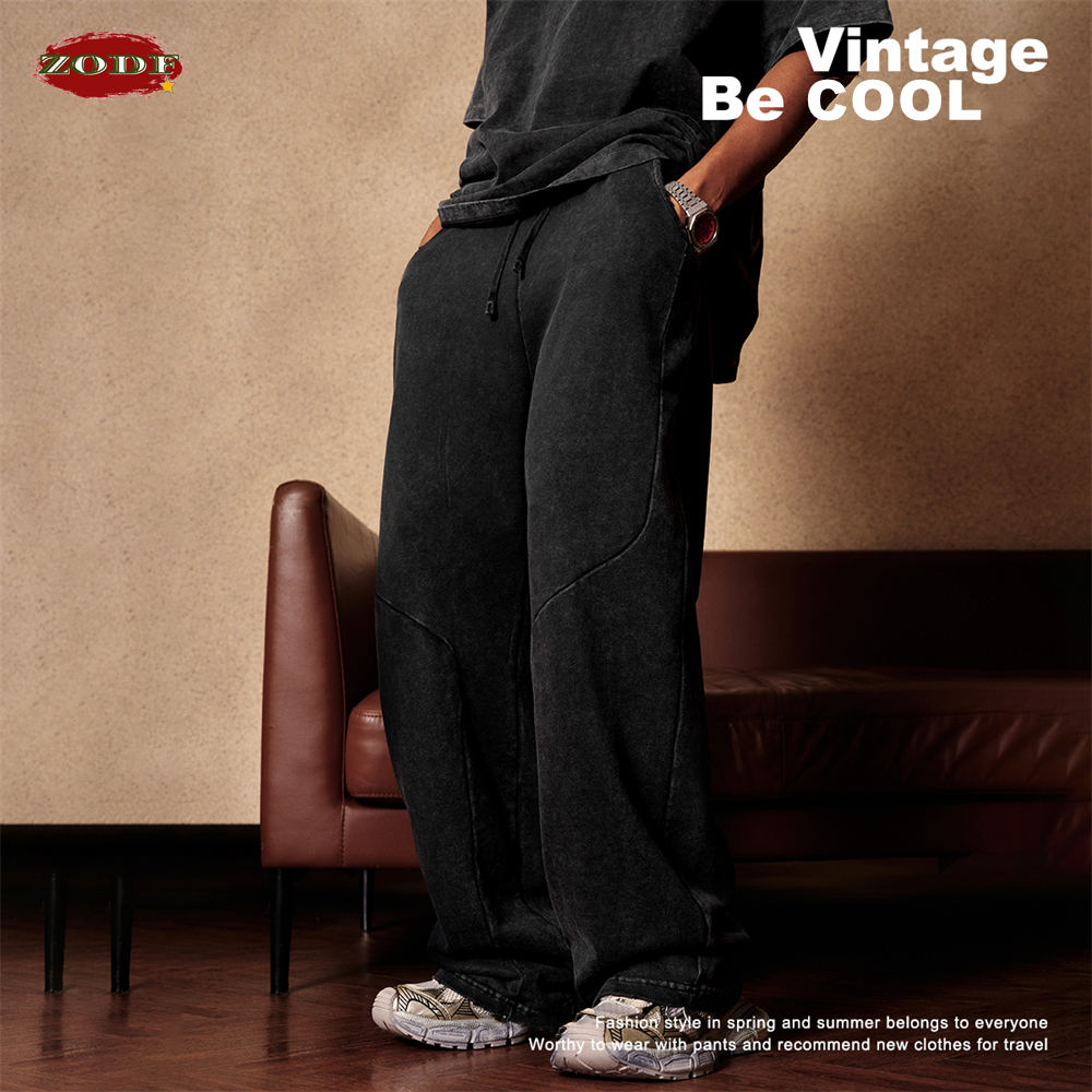 ZODF Retro 2024 Spring Men Was - Streetwear Brand Pants ulasan dan harga