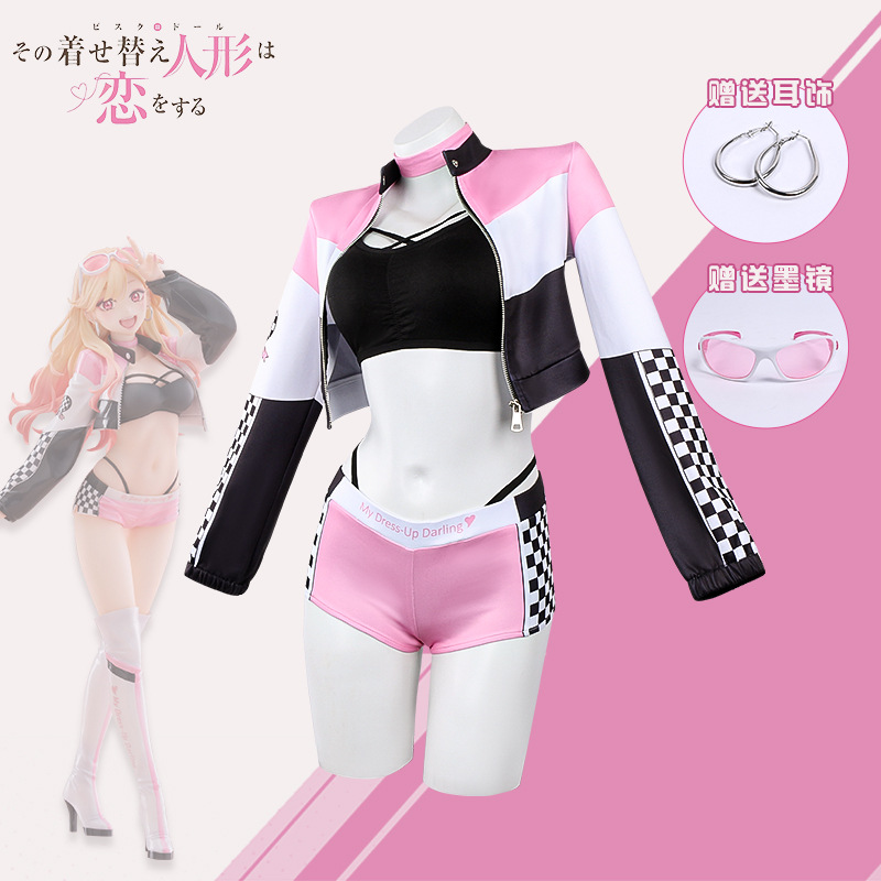 Anime My Dress Up Darling Wig  - Streetwear Brand Shorts ulasan dan harga