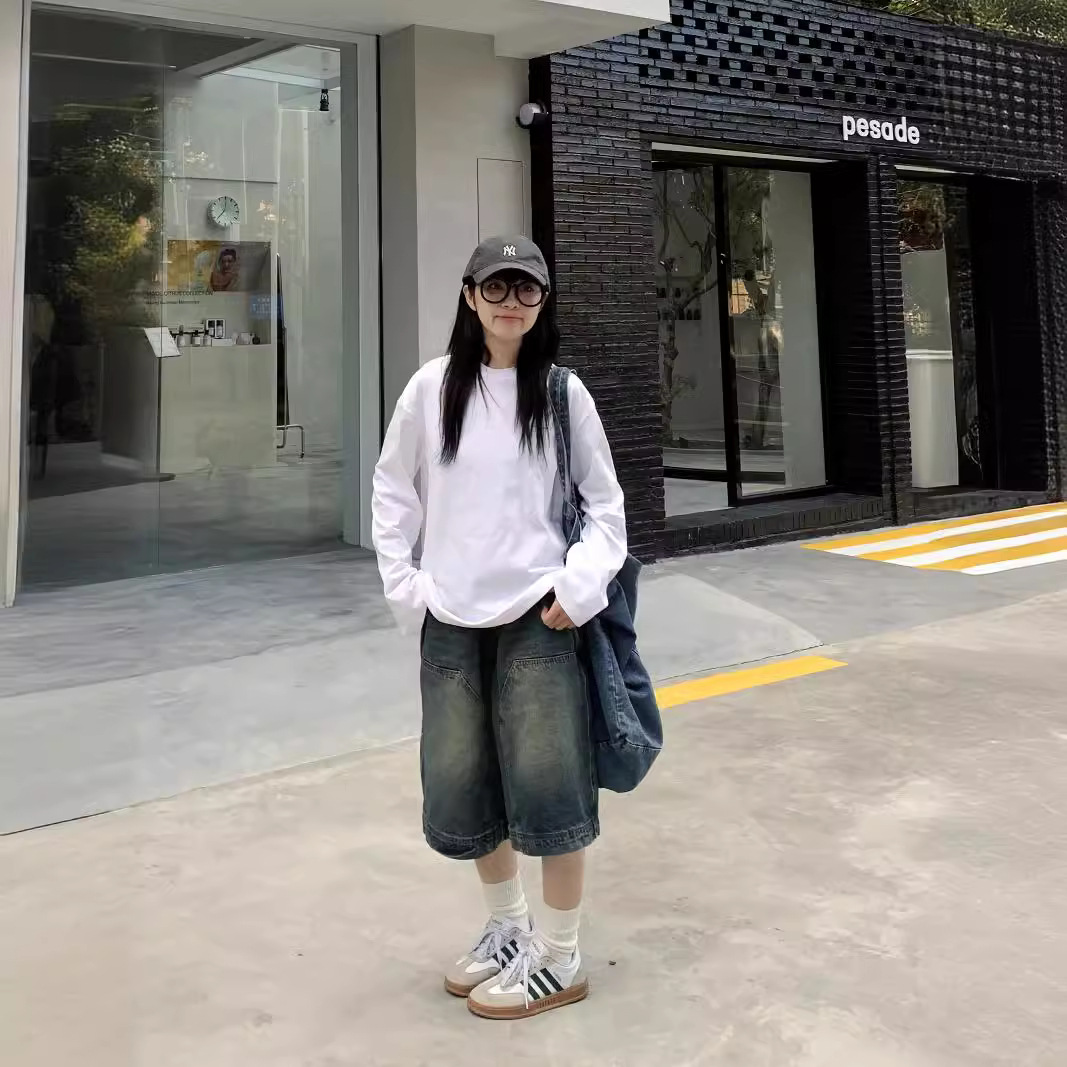 Women Y2K Vintage Baggy Jean S - Streetwear Brand Pants ulasan dan harga