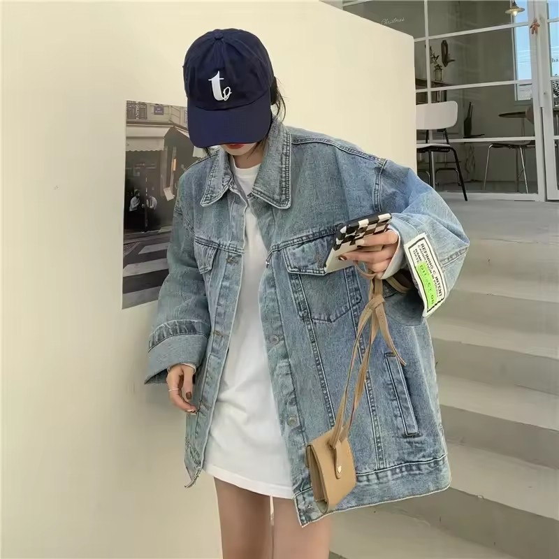 2025 New Fashion Denim Jacket  - Streetwear Brand Pants ulasan dan harga