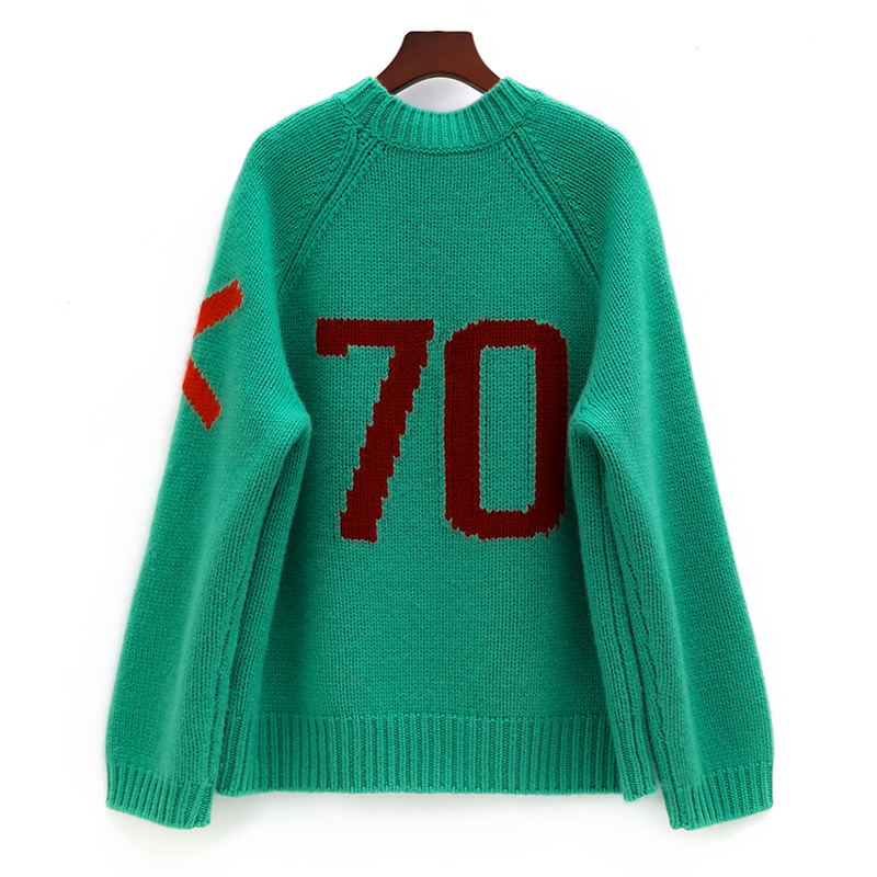 Ladies 100% pure cashmere swea - Streetwear Brand Of The Year ulasan dan harga