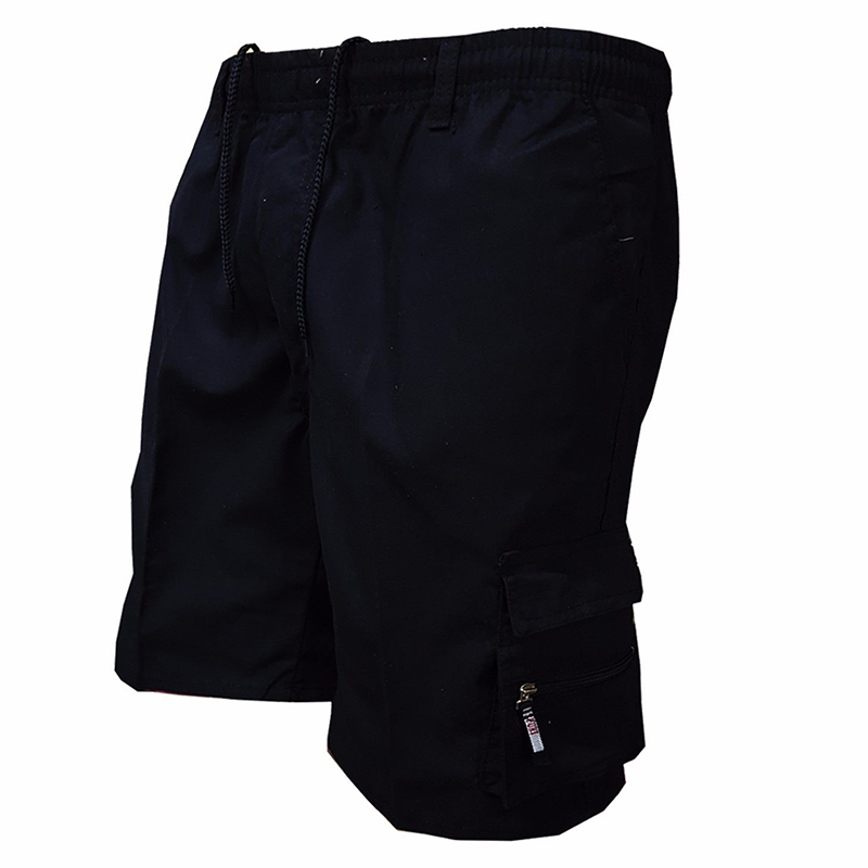 Men's Elastic Waist Cargo Shor - Streetwear Brand Shorts ulasan dan harga