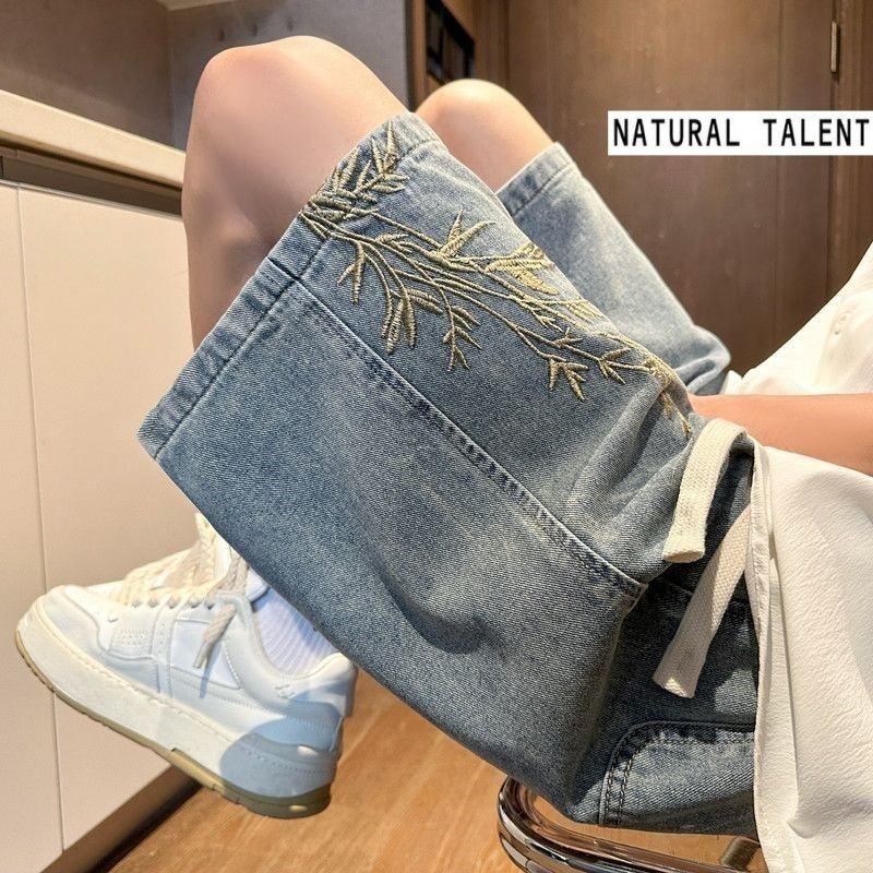Men's 2026 Summer Retro Washed - Streetwear Brand Shorts ulasan dan harga