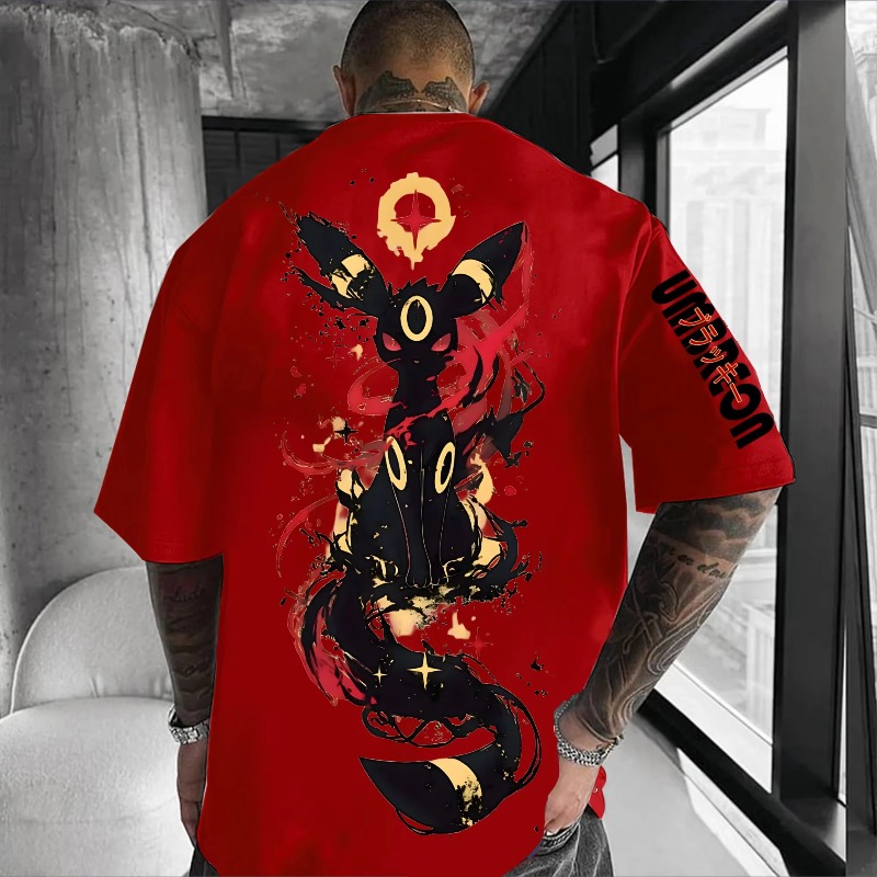 Pokémon Co-branded Print T-shi - Streetwear Brand Japan ulasan dan harga