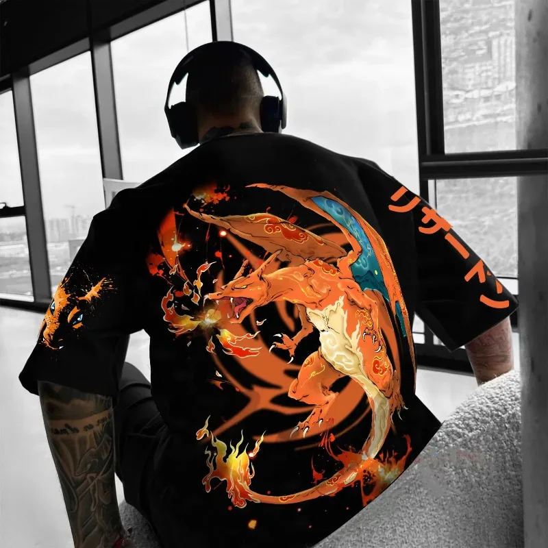 Pokémon Co-branded Print T-shi - Streetwear Brand Japan ulasan dan harga