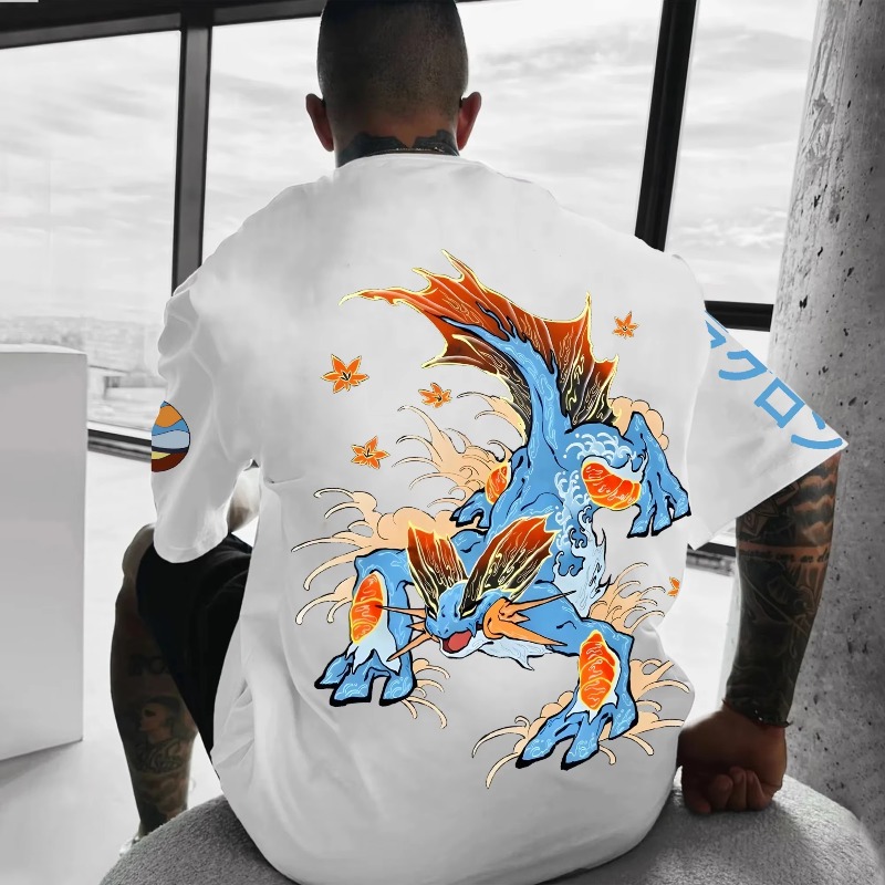 Pokémon Co-branded Print T-shi - Streetwear Brand Japan ulasan dan harga