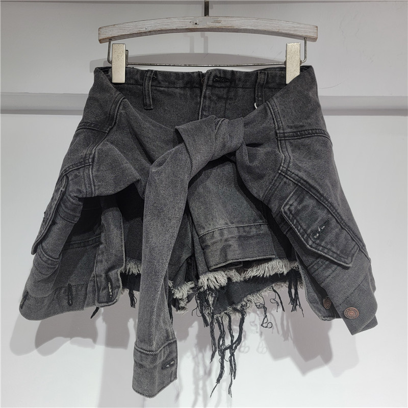 Denim Shorts Women Jeans Vinta - Streetwear Brand Pants ulasan dan harga
