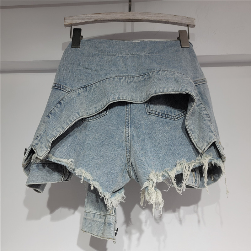 Denim Shorts Women Jeans Vinta - Streetwear Brand Pants ulasan dan harga