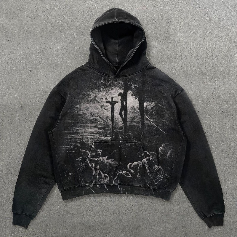 Graphic Sweatshirts for Men Si - Streetwear Brand Cheap ulasan dan harga