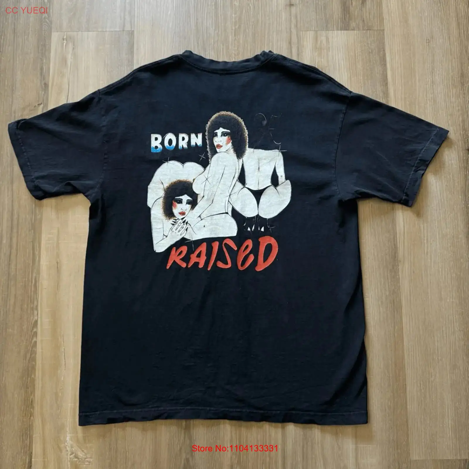 Born x Raised Brand Aqua Net T - Streetwear Brand Los Angeles ulasan dan harga