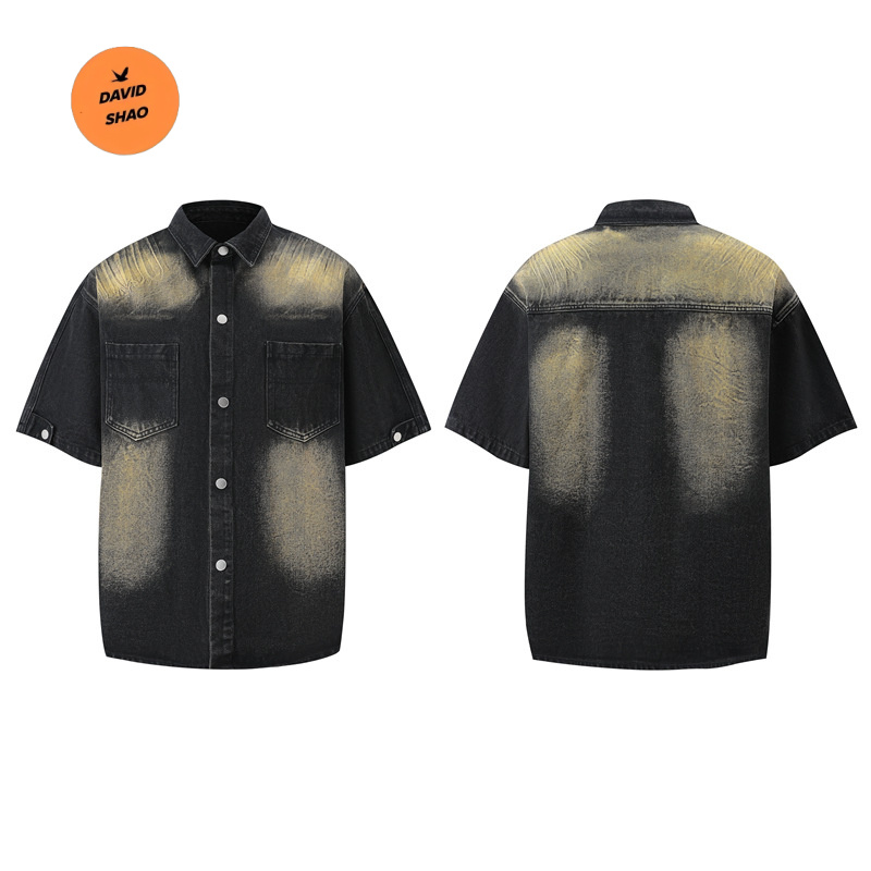 DAVIDSHAO Top Quality EU US Si - Streetwear Brand Shorts ulasan dan harga