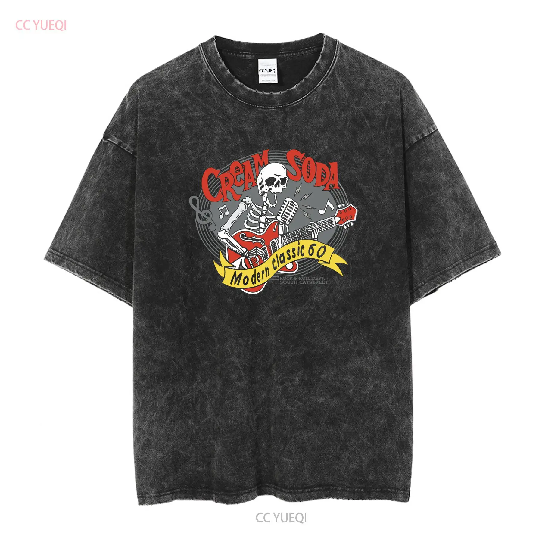 Cream Soda Rock Roll T shirt J - Streetwear Brand Tees ulasan dan harga