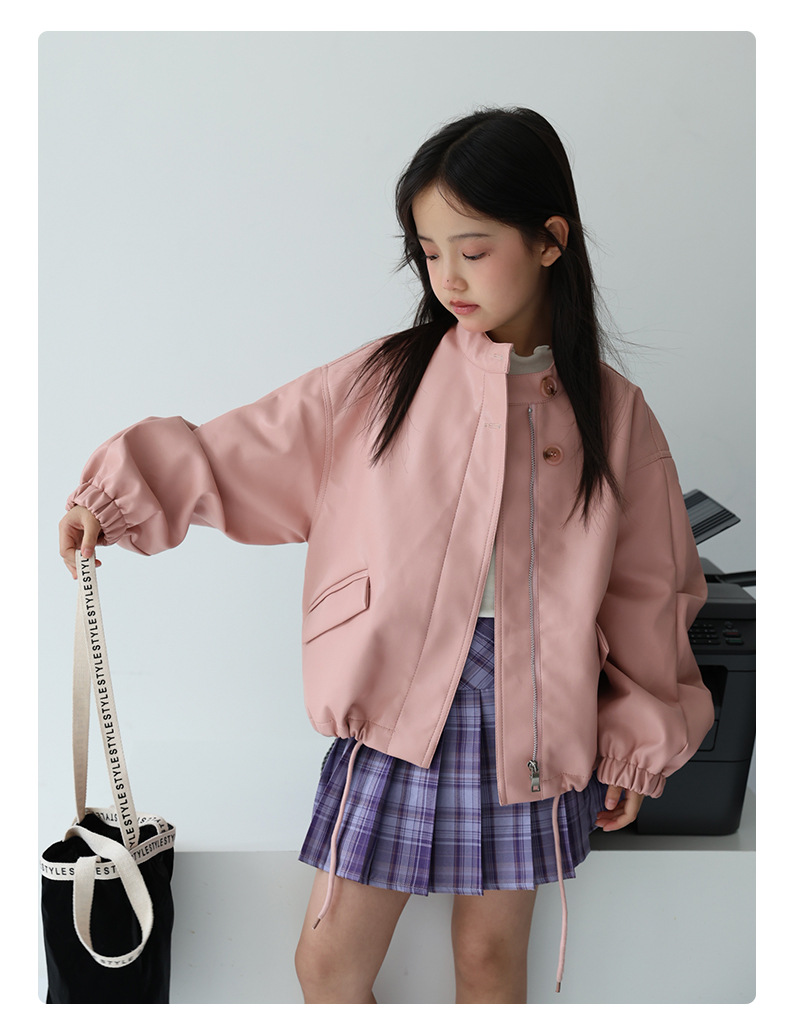 2-12Y Girls Sweet Black Pink R - Streetwear Brand Logo ulasan dan harga